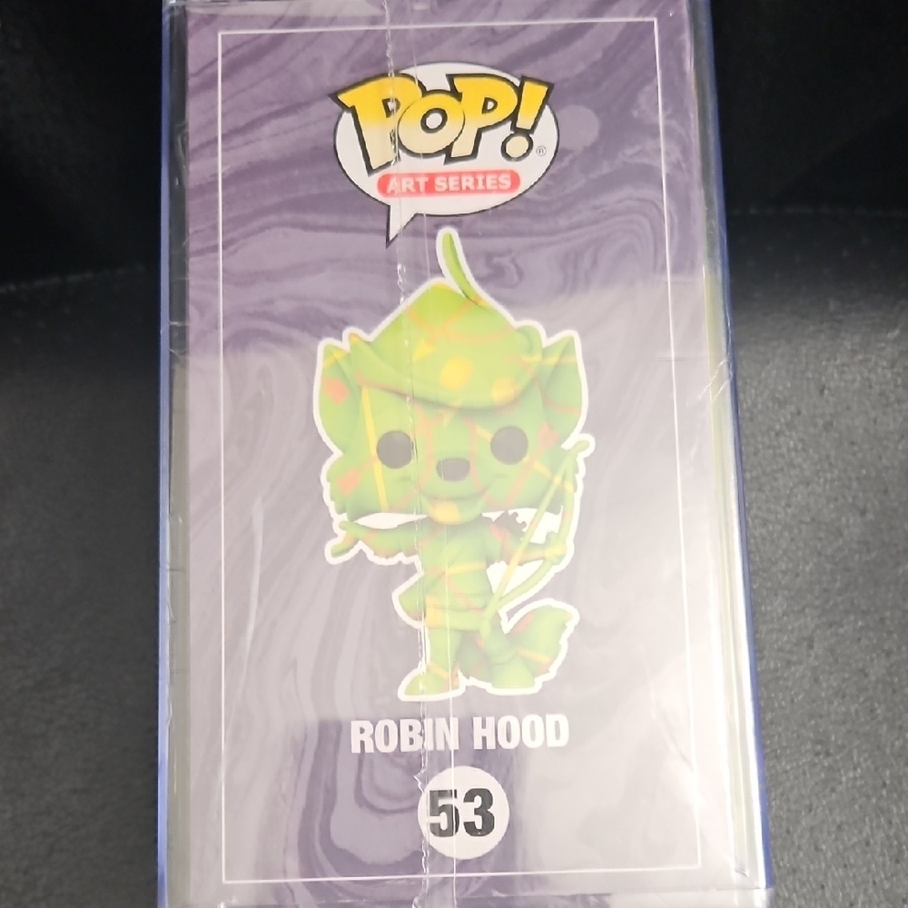 Funko Pop Art Series Disney Robin Hood Green Vinyl Figure - Picture 3 of 6